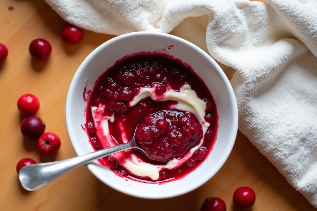 Warm Turkey and Cranberry Wrap recipe